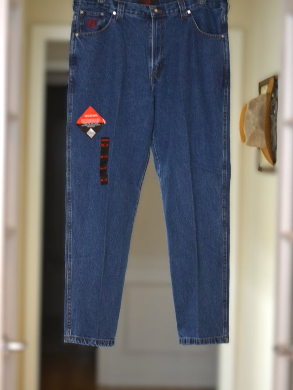Dodge Ram Men's Jeans Medium Denim Size 38 x 32